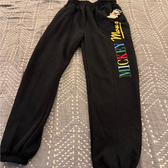 NWT Adult Unisex Bandleader Mickey Mouse Balloon Sweatpants - Picture 3 of 5